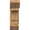 Ekena Millwork Balboa Slat Rough Sawn Bracket w/ Offset Brace, Western Red Cedar, 8"W x 22"D x 26"H BKT0806X22X26BOA06RWR - alternate 2